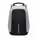 Городской рюкзак XD Design Bobby Анти-вор, с USB зарядкой. Серый. 