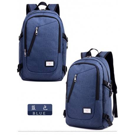 Городской рюкзак для ноутбука. Синий 