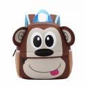 Дитячий рюкзак Мавпа, коричневий.