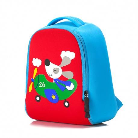 Детский рюкзак "Собачка", синий.