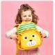 Детский рюкзак "Львенок", желтый.