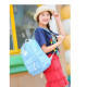Рюкзак школьный, набор голубого цвета. "Облачко"