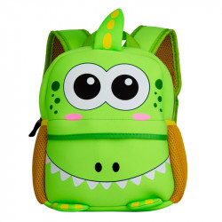 Детский рюкзак, зеленый. Дракончик.