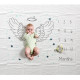 Одеяло ростомер, для новорожденных. 120*150 см. Angel