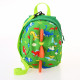 Детский рюкзак "Динозавр", зеленый.