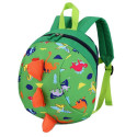 Детский рюкзак, зеленый. Динозавр.