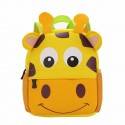 Детский рюкзак, желтый. Жираф большой.