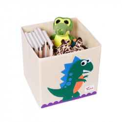 Складной ящик для игрушек. Динозавр.