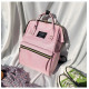 Сумка-рюкзак , розовый.