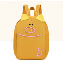Дитячий рюкзак жовтий. Милий порося.
