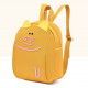 Детский рюкзак, желтый. Милый поросенок.