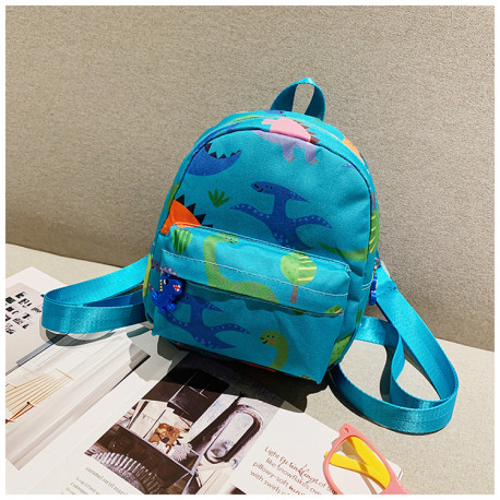 Мини-рюкзак , детский рюкзак, голубой. Эра динозавров.