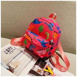 Мини-рюкзак , детский рюкзак, розовый. Эра динозавров.