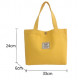 Сумка-шоппер, шоппер, сумка детская, сумка для сменой обуви. Желтый.