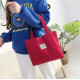 Сумка-шоппер, шоппер, сумка детская, сумка для сменой обуви. Красный.
