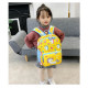 Детский рюкзак, желтый. Единорог и сладости.