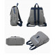 Рюкзак 2 в 1, рюкзак и мини-рюкзак, набор мама-ребенок, синий. Котяра.