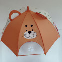 Детский зонтик, оранжевый. Тигруля.