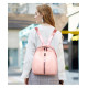 Рюкзак, городской рюкзак, кросс-боди. Нежно-розовый.