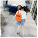 Детский рюкзак, оранжевый. Бемби и морковочка.