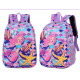 Детский рюкзак, фиолетовый. Русалка и ракушки.