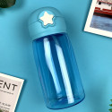 Бутылка пластиковая, поильник, синяя. Star. 480 мл.