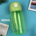 Пляшка пластикова, поїльник, зелена. Star. 480 мл.