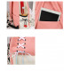 Набор школьный! Рюкзак, сумка, пенал, сумочка. Розовый. Шнуровка.