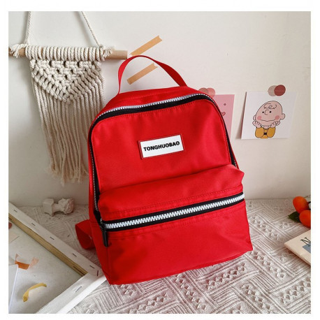 Рюкзак, мини-рюкзак, городской рюкзак, красный. Мини.