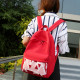 Рюкзак, городской рюкзак, красный. Треугольник.