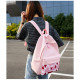 Рюкзак, городской рюкзак, розовый. Треугольник.