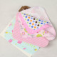 Полотенечко для новорожденного, платочек фланелевый 22 х 22 см. Girl (10 шт.)
