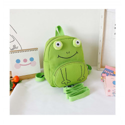 Дитячий рюкзак зелений. Маленьке жабеня.