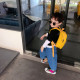 Детский рюкзак, желтый. Лягушка.