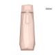 Бутылка пластиковая, розовая. Кристалл. 500 мл.