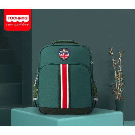 Рюкзак для мальчика, темно-зеленый. School.