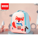 Детский рюкзак, голубой. Милая лисичка. L.