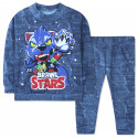 Костюм для хлопчика, синій джинс. Brawal Stars.