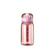 Бутылка с ситечком пластиковая, розовая. Classical. 400 мл.