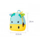 Детский рюкзак, голубой. Малютка жираф.