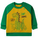 Утепленный костюм 2 в 1 для мальчика, зеленый с желтым. Дино и кактусы.