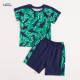 Пижама для мальчика, зеленая. Акулы.