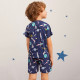 Пижама для мальчика, темно-синяя. Открытый космос.