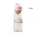 Бутылка с ситечком пластиковая, розовая. U-Cup. 500 мл.
