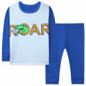 Пижама для мальчика, синяя. Roar.