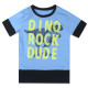 Костюм 2 в 1 для мальчика, голубой. Dino rock dude.