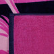 Полотенце банное, розовое. Нежные фламинго. 80*160 см. Хлопок.