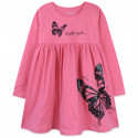 Сукня для дівчинки, рожева. Метелик.