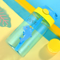 Пляшка дитяча пластикова, поїльник, блакитна. дельфін. 480 мл.