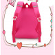 Детский рюкзак, розовый. Веселый кролик.